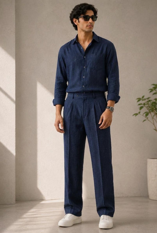 Men's Linen Shirt and Co-ord