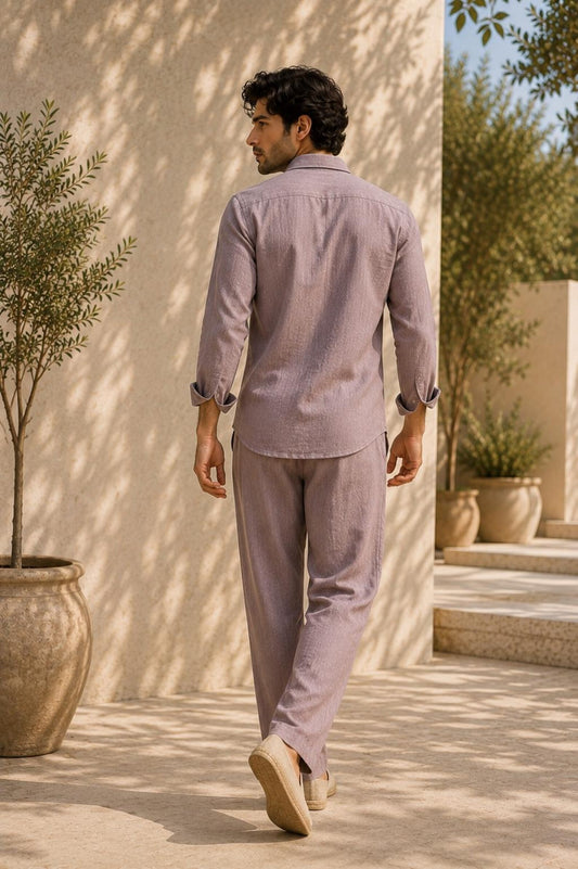 Men's Linen Co-Ord Set