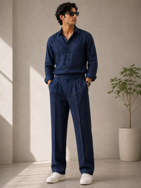 Men's Linen Shirt and  Co-ord