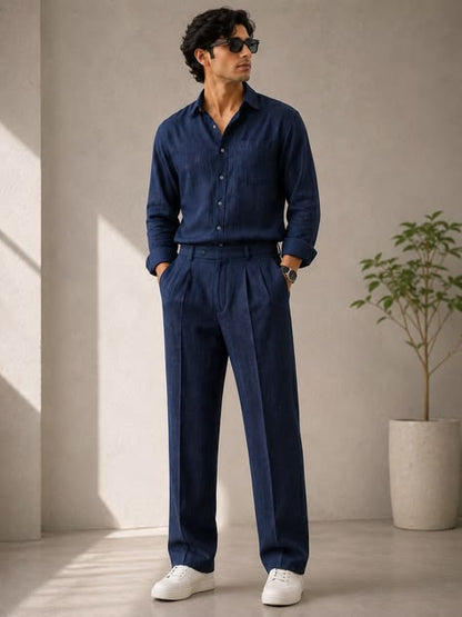 Men's Linen Shirt and  Co-ord