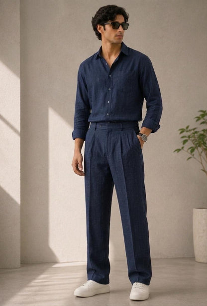 Men's Linen Shirt and  Co-ord