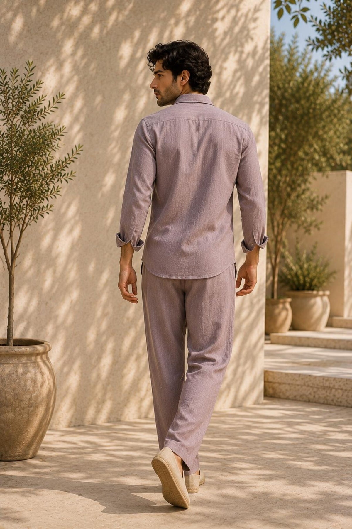 Men's Linen Co-Ord Set